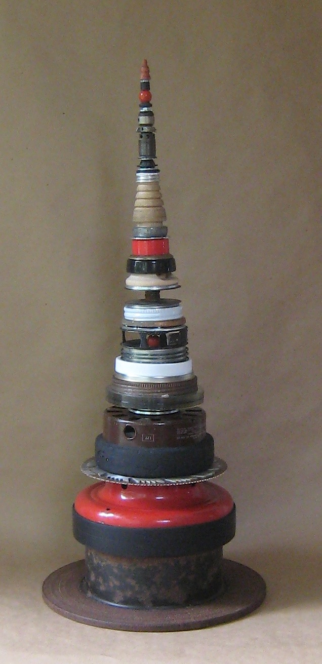 red stupa