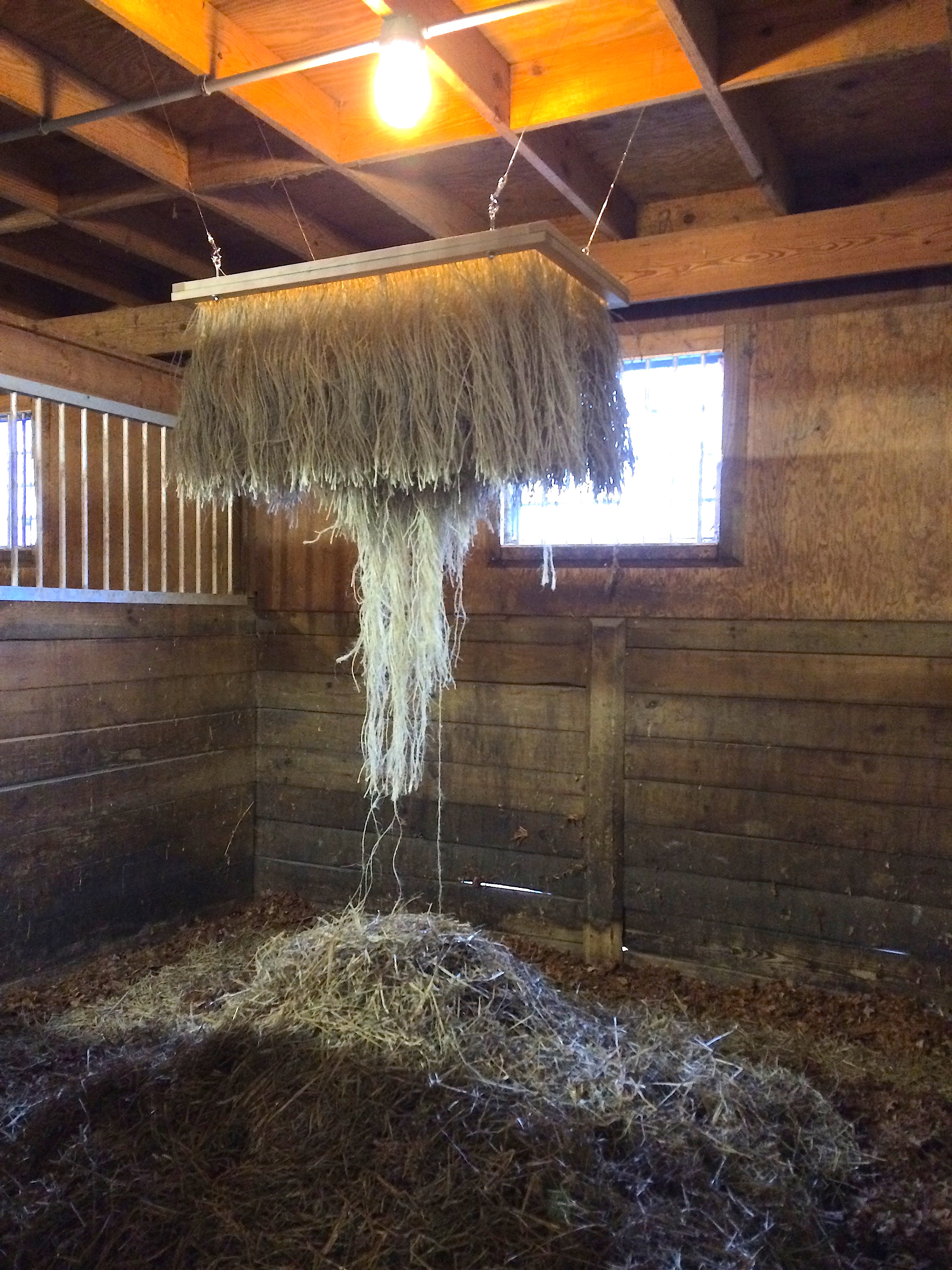 simple straw bale